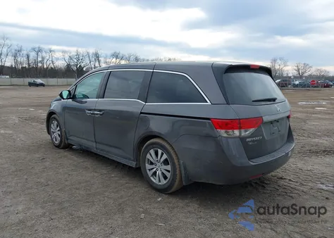 2014 Honda Odyssey Ex z USA, uszkodzony, nr VIN 5FNRL5H48EB137991